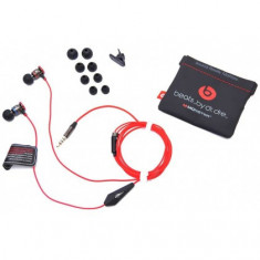 Casti Handsfree Beats iBeats Jack 3.5mm, Negru/Rosu Original