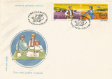 |Romania, LP 1211a/1988, Ziua marcii postale romanesti, cu vinieta, FDC