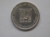 50 CENTIMOS 1960 VENEZUELA-argint, America Centrala si de Sud