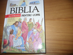 BIBLIA ILUSTRATA PENTRU COPII ( cartonata, ilustrata color, 317 pagini ) * foto