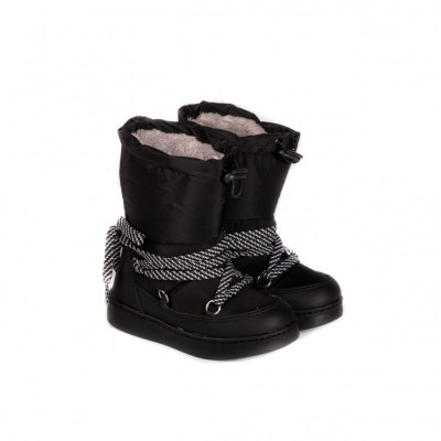 Cizme Fete Bibi Urban Urban Boots Black cu Blanita 37 EU foto