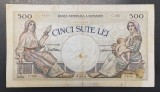 Rom&acirc;nia 500 Lei 1934 rara recondiționata