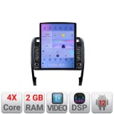 Navigatie Porsche Cayenne 2002-2011 K-443 ecran tip TESLA 9.7&quot; cu Android Radio Bluetooth Internet GPS WIFI 2+32 DSP Q CarStore Technology