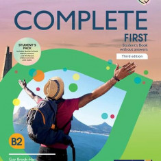 Complete First Student's Pack 3rd Edition - Paperback brosat - Anthony Manning, Chris Sowton, Craig Thaine - Cambridge