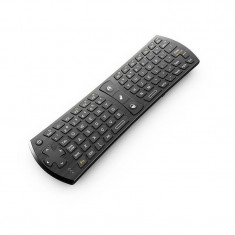 Mini air mouse si tastatura Rii tek wireless i24 full qwerty foto