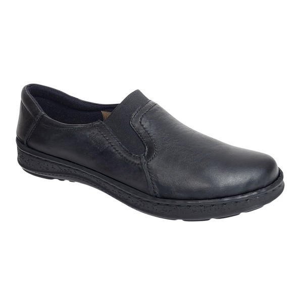 Pantofi dama medicali din piele naturala Ultra Confort Med-Line 278N Negru