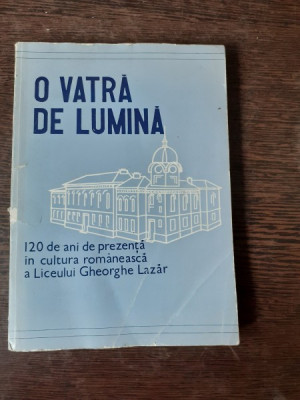 O VATRA DE LUMINA - TUDOR OPRIS foto