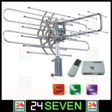 PROMO! ANTENA TV PROFESIONALA MOTORIZATA 360 GRADE,AMPLIFICATOR,TELECOMANDA.