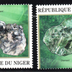 NIGER 2013, Minerale, serie neuzata, MNH