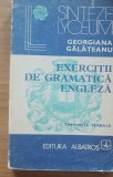 EXERCITII DE GRAMATICA ENGLEZA TIMPURILE VERBALE- GABRIELA GALATEANU