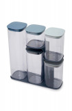 Joseph Joseph set recipiente de depozitare cu capace Podium&trade; 5-pack