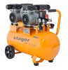 Stager Air 27DS50 compresor aer, 50L, 8bar, 270L/min, monofazat, angrenare directa, silentios ProAdvanced PowerfulTools