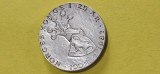 Norvegia 100 kroner 1982 , argint 24,66 grame , jubileu argint - 25 ani pe tron Regele OLAV V