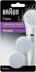 Rezerva Perie Epilator Braun SE80 Braun Face SE810 si SE830 2 bucati Alb foto