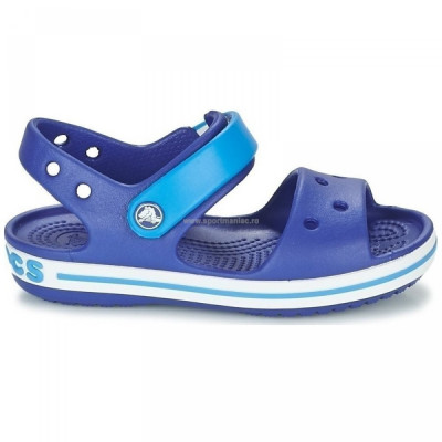 Sandale Crocs Crocband Sandal Albastru - Cerulean Blue foto