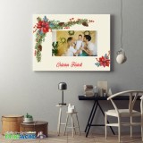 Tablou Canvas Personalizat Crăciun &ndash; Panza 70x50cm, Cadoul Perfect de Sărbători (model 2)
