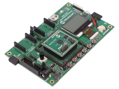 Kit Dezvoltare Microchip LCD CEC1702 SST26VF016B foto