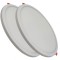 LED Atomant Panou LED rotund 20W, Alb, Pachet de 2 - RESIGILAT