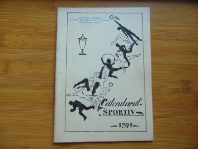 Calendarul Sportiv pe anul 1971 foto