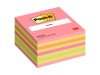 Cub Notite Adezive Post-it 3M Neon, 76 x 76 mm, 450 File, Multicolor