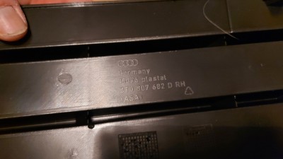 Grilă dreapta bară față Audi A5 2012 foto