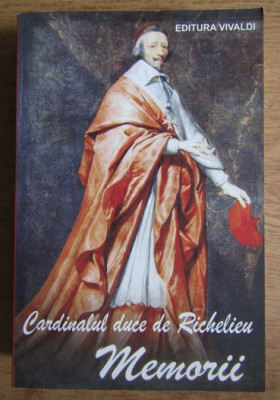 Cardinalul Duce de Richelieu - Memorii foto