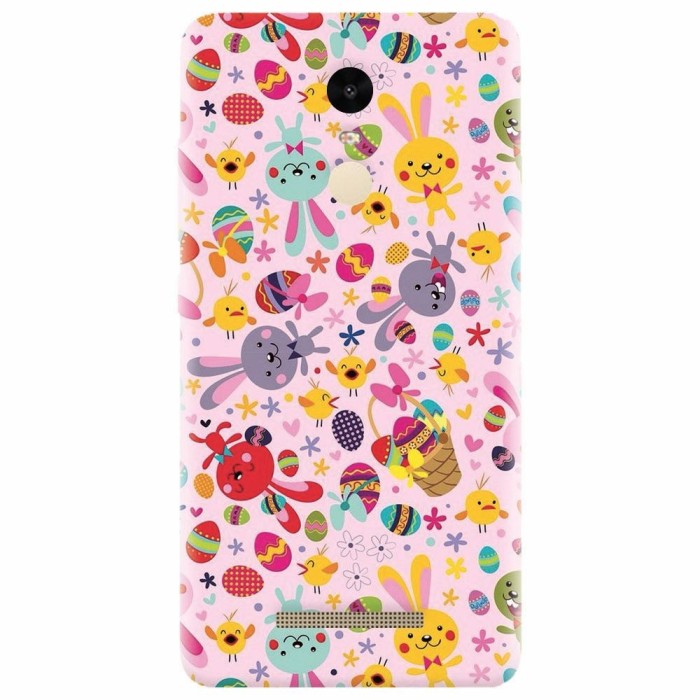 Husa silicon pentru Xiaomi Remdi Note 3, Fun Easter Egg