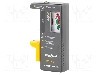 Tester baterie, indicator incarcare baterii in 3 trepte, test baterie 1,5V tip buton, AA, AAA, C, D &amp;#351;i 9V, Rebel - RB-168