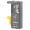 Tester baterie, indicator incarcare baterii in 3 trepte, test baterie 1,5V tip buton, AA, AAA, C, D &amp;#351;i 9V, Rebel - RB-168