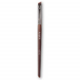 Pensula profesionala angulara pentru eyeliner si sprancene, din fibra sintetica, K-E12, KAJOL Beauty&trade;