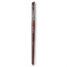 Pensula profesionala angulara pentru eyeliner si sprancene, din fibra sintetica, K-E12, KAJOL Beauty™