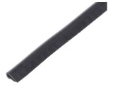 Ecran PVC Negru 10m x 8mm