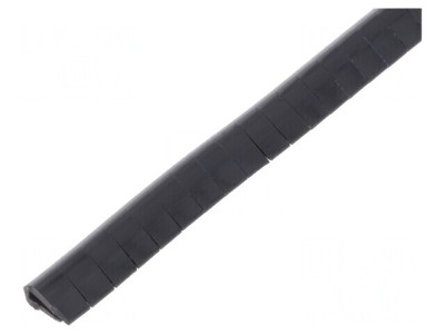 Ecran PVC Negru 10m x 8mm foto