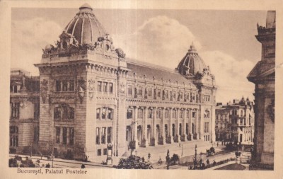 Bucuresti, Palatul Postelor (scrisa 1925) foto