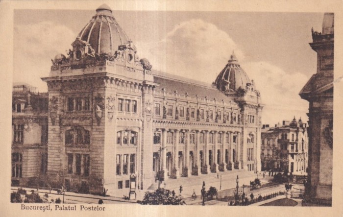 Bucuresti, Palatul Postelor (scrisa 1925)