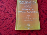 MIRCEA GANGA MATEMATICA MANUAL PENTRU CLASA A XII-A VOL 2 ANALIZA 2003 RF22/3