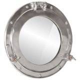 VidaXL Oglindă hublou de perete &Oslash;38cm&nbsp;aluminiu și sticlă