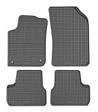 Set covorase auto din cauciuc Peugeot 208 2012-2020; Peugeot 2008 2013-2020, Negre