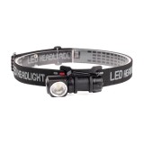 PNI Lanterna Frontala F75, 600 lm, 6W LED, Aluminiu, Acumulator, Incarcare USB Magnetic