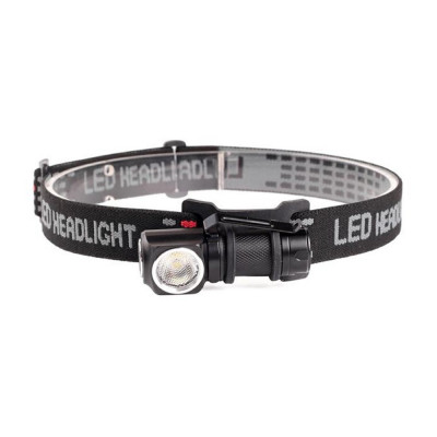 Lanterna frontala PNI Adventure F75 cu led 6W, 600 lm, din aluminiu, cu acumulator si incarcator magnetic cu USB foto