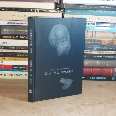 Arhim. SOFIAN BOGHIU - CAUT FATA DOMNULUI , 2018 ( CARTONATA ) * foto