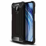 Husa Plastic - TPU OEM Tough Armor pentru Xiaomi Redmi Note 9 Pro / Xiaomi Redmi Note 9S, Neagra