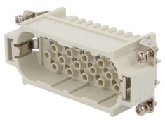 Conector HDC Inserturi Contact Tată S-D PIN 25-40&divide;125&deg;C