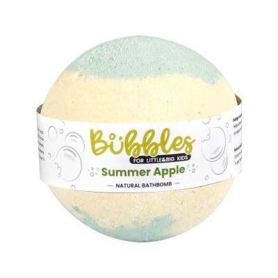Bila de Baie pentru Copii cu Mar Verde Summer Apple 115 grame Bubbles foto
