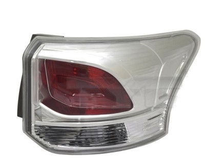 Stop spate lampa Mitsubishi Outlander (Gg/Gf), 07.2012-06.2015, spate, Dreapta, partea exterioara; P21/5W+PY21W; cu suport becuri; omologare: ECE/SAE foto