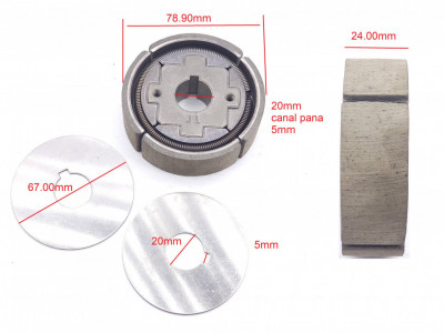 Ambreiaj centrifugal pentru compactoare de pamant RM80L V10025 foto