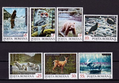✅RO 1992 ,LP 1300 ,&amp;quot;Fauna din regiunile nordice&amp;quot; , serie , MNH foto
