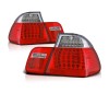 Stop stopuri triple BMW E46 FL sedan rosu clar LED NOU