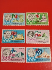SHARJAH, SPORT - SERIE COMPLETA MNH foto