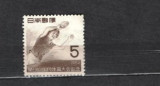 JAPONIA 1954 - SPORT TENIS DE MASA. SERIE NESTAMPILATA URME SARNIERA, DB5, Nestampilat